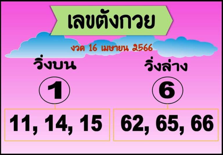 เลขตังกวย